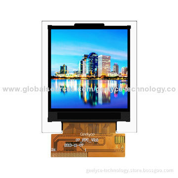 1.44-inch TFT LCD Module, 128 RGB x 128P Resolution, 8/16-bit Interface and LED Backlight